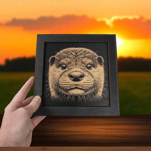 Framed Art - CUSTOM - Otter