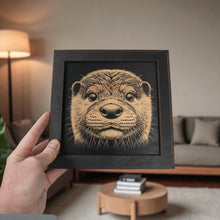 Load image into Gallery viewer, Framed Art - CUSTOM - Otter