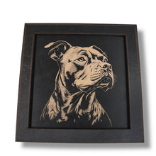 Load image into Gallery viewer, Framed Art - CUSTOM - Pit Bull SET of 3 Pictures