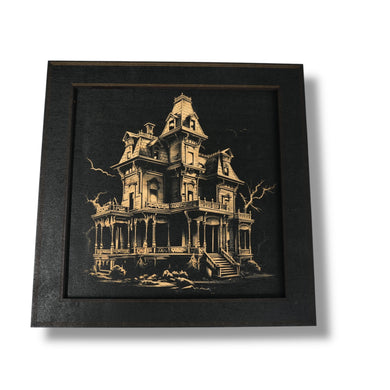 Framed Art - CUSTOM - Haunted Mansion - Halloween