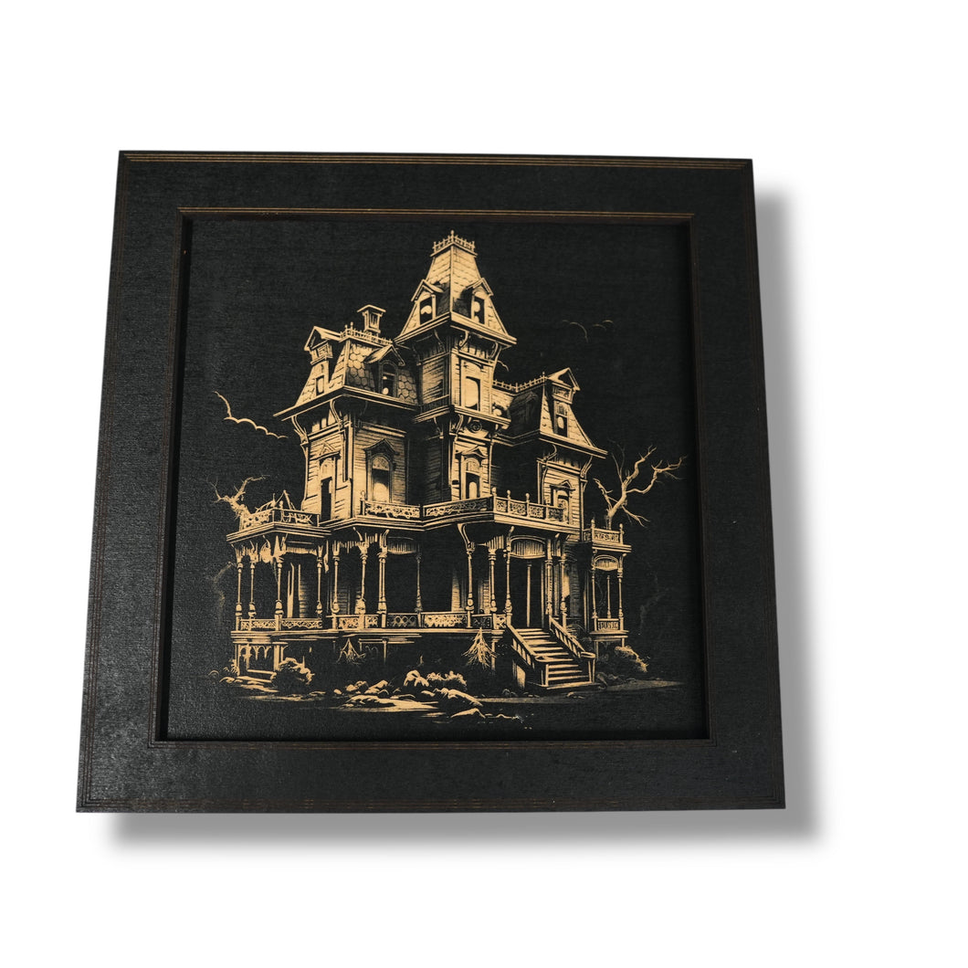 Framed Art - CUSTOM - Haunted Mansion - Halloween