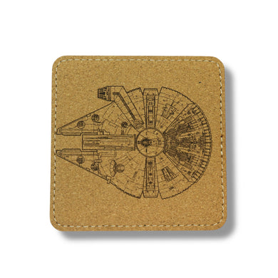 Coaster - Mfalcon - SET OF 2 - Leather or Stitched Cork