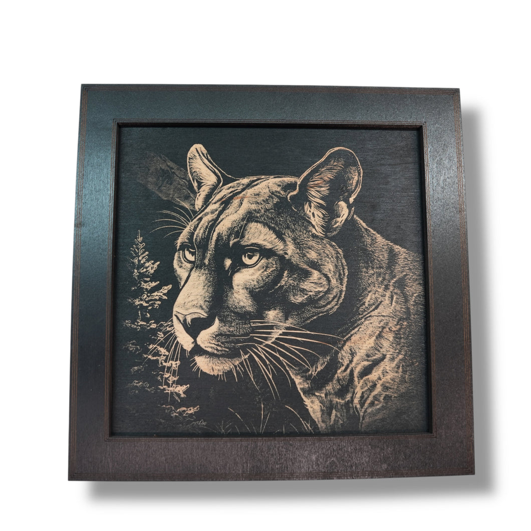 Framed Art - CUSTOM - Puma
