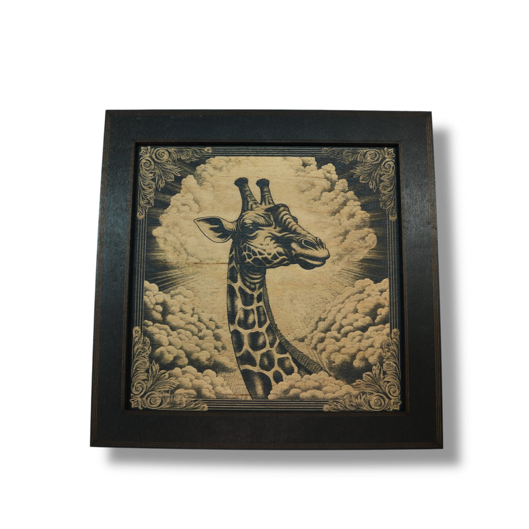 Framed Art - CUSTOM - Giraffe