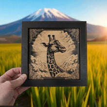 Load image into Gallery viewer, Framed Art - CUSTOM - Giraffe