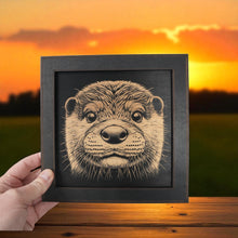 Load image into Gallery viewer, Framed Art - CUSTOM - Otter