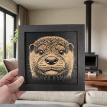 Load image into Gallery viewer, Framed Art - CUSTOM - Otter