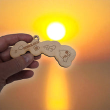 Load image into Gallery viewer, Ornament - CUSTOM - Hawaii State with Cities