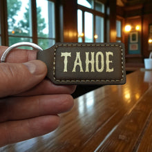 Load image into Gallery viewer, Keychain - Rectangle - Tahoe - Leather