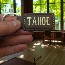 Load image into Gallery viewer, Keychain - Rectangle - Tahoe - Leather