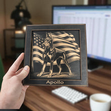 Load image into Gallery viewer, Framed Art - PERSONALIZED - CUSTOM - Doberman - Dog