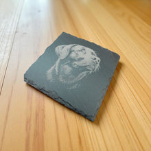 Load image into Gallery viewer, Coaster - Slate - Labrador Retriever - SET OF 2 - Dog