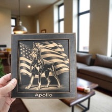 Load image into Gallery viewer, Framed Art - PERSONALIZED - CUSTOM - Doberman - Dog