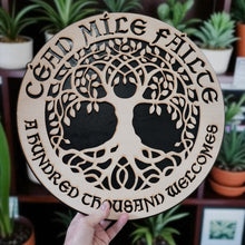 Load image into Gallery viewer, Framed Art - CUSTOM - Cead Mile Failte - A Hundred Thousand Welcomes - 2 Layers