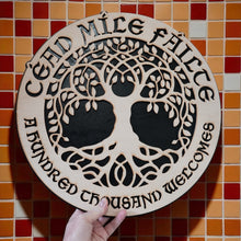 Load image into Gallery viewer, Framed Art - CUSTOM - Cead Mile Failte - A Hundred Thousand Welcomes - 2 Layers