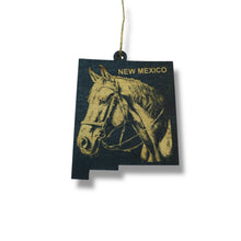 Load image into Gallery viewer, Ornament - Black - New Mexicao with Horse