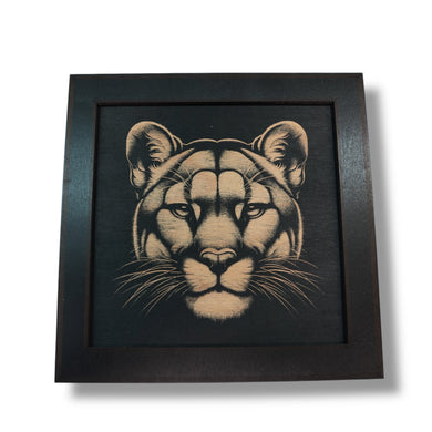 Framed Art - CUSTOM - Mountain Lion