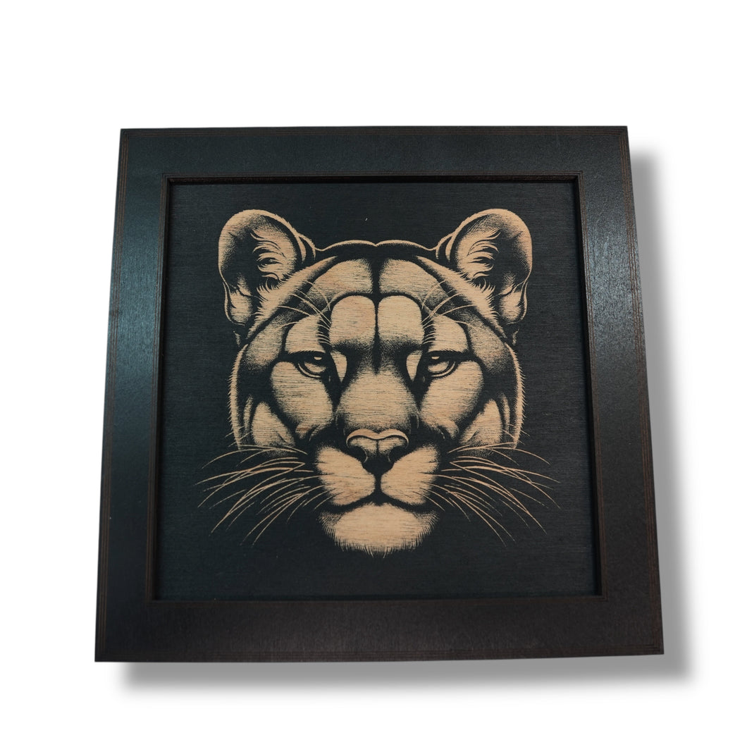 Framed Art - CUSTOM - Mountain Lion