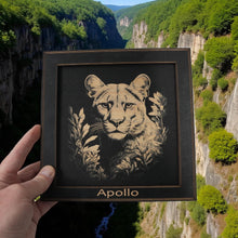 Load image into Gallery viewer, Framed Art - PERSONALIZED - CUSTOM - Panther