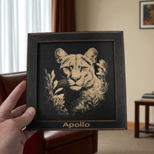 Load image into Gallery viewer, Framed Art - PERSONALIZED - CUSTOM - Panther