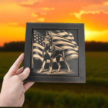 Load image into Gallery viewer, Framed Art - CUSTOM - Doberman - Dog