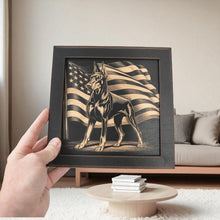 Load image into Gallery viewer, Framed Art - CUSTOM - Doberman - Dog
