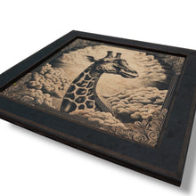 Load image into Gallery viewer, Framed Art - CUSTOM - Giraffe SET of 3 Pictures