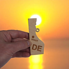 Load image into Gallery viewer, Ornament - CUSTOM - Delaware State with Cities