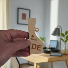 Load image into Gallery viewer, Ornament - CUSTOM - Delaware State with Cities