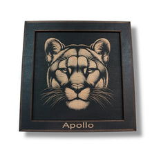 Load image into Gallery viewer, Framed Art - PERSONALIZED - CUSTOM - Mountain Lion