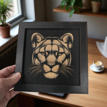 Load image into Gallery viewer, Framed Art - CUSTOM - Mountain Lion