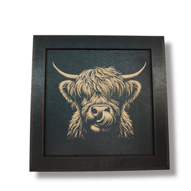Framed Art - CUSTOM - Highland Cow