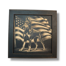 Load image into Gallery viewer, Framed Art - CUSTOM - Doberman - Dog