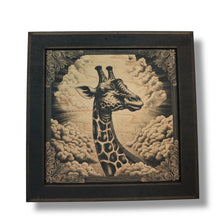 Load image into Gallery viewer, Framed Art - CUSTOM - Giraffe SET of 3 Pictures