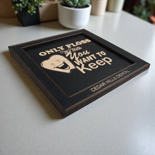 Load image into Gallery viewer, Framed Art - PERSONALIZED - CUSTOM - Only floss the Teeth you want to keep - Dentist