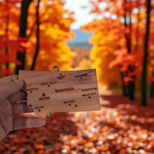 Load image into Gallery viewer, Ornament - CUSTOM - Montana State with Cities