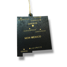 Load image into Gallery viewer, Ornament - CUSTOM - New Mexico State with Cities
