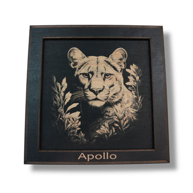 Framed Art - PERSONALIZED - CUSTOM - Panther