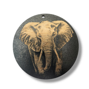 Ornament - Black - Safari SET of 4