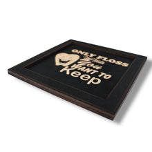 Load image into Gallery viewer, Framed Art - CUSTOM - Only floss the Teeth you want to keep - Dentist