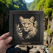 Load image into Gallery viewer, Framed Art - PERSONALIZED - CUSTOM - Panther