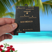 Load image into Gallery viewer, Ornament - CUSTOM - New Mexico State with Cities