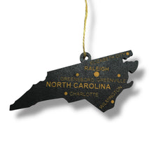 Load image into Gallery viewer, Ornament - CUSTOM - North Carolina State with Cities