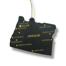 Load image into Gallery viewer, Ornament - CUSTOM - Oregon State with Cities
