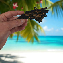 Load image into Gallery viewer, Ornament - CUSTOM - North Carolina State with Cities