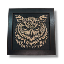 Load image into Gallery viewer, Framed Art - CUSTOM - Owl