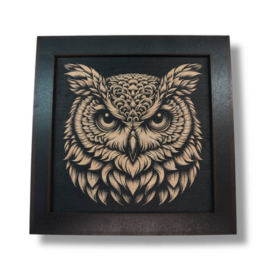 Framed Art - CUSTOM - Owl