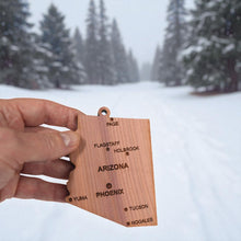 Load image into Gallery viewer, Ornament - CUSTOM - Arizona State with Cities