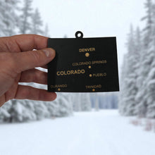 Load image into Gallery viewer, Ornament - CUSTOM - Colorado State with Cities