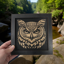 Load image into Gallery viewer, Framed Art - CUSTOM - Owl